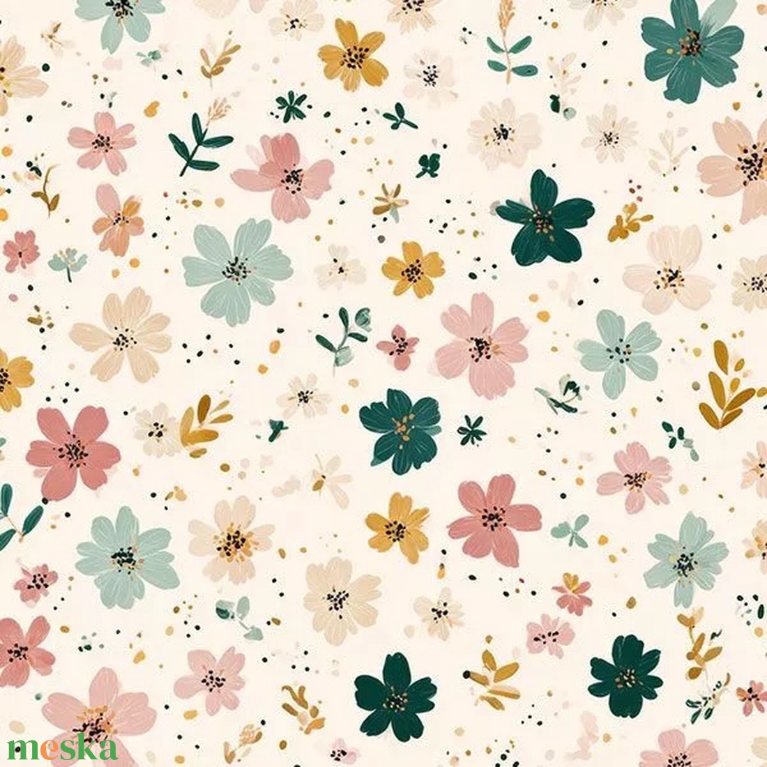 Tavaszi virágos neszeszer - táska & tok - neszesszer - Meska.hu