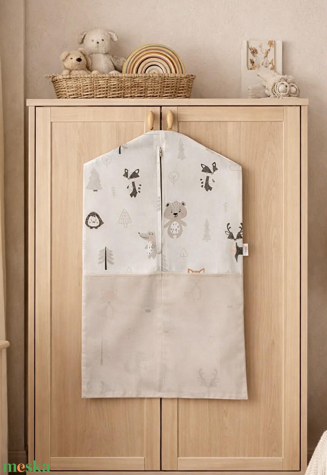 Drapp állatos oviszsák - játék & sport - ovis felszerelés - ovis zsák - Meska.hu