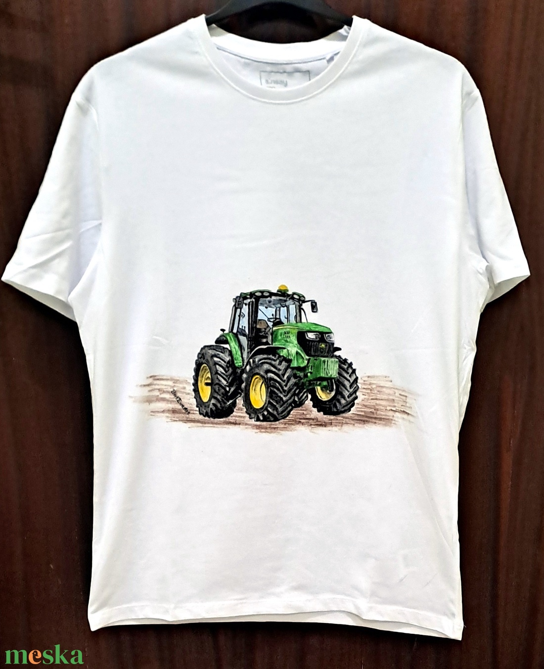 Kézzel festett férfi póló John Deere - ruha & divat - férfi ruha - póló - Meska.hu Kézzel festett férfi póló John Deere - ruha & divat - férfi ruha - póló - Meska.hu