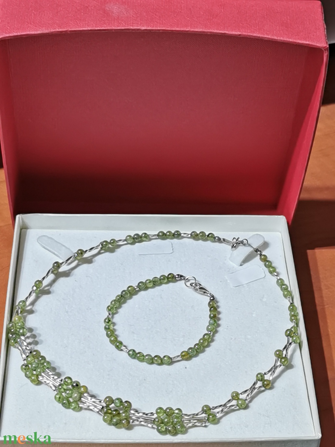 Peridot szett - ékszer - ékszerszett - Meska.hu Peridot szett - ékszer - ékszerszett - Meska.hu