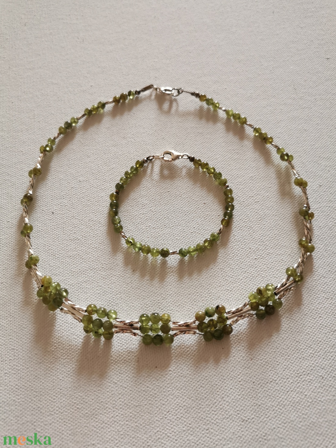 Peridot szett - ékszer - ékszerszett - Meska.hu Peridot szett - ékszer - ékszerszett - Meska.hu