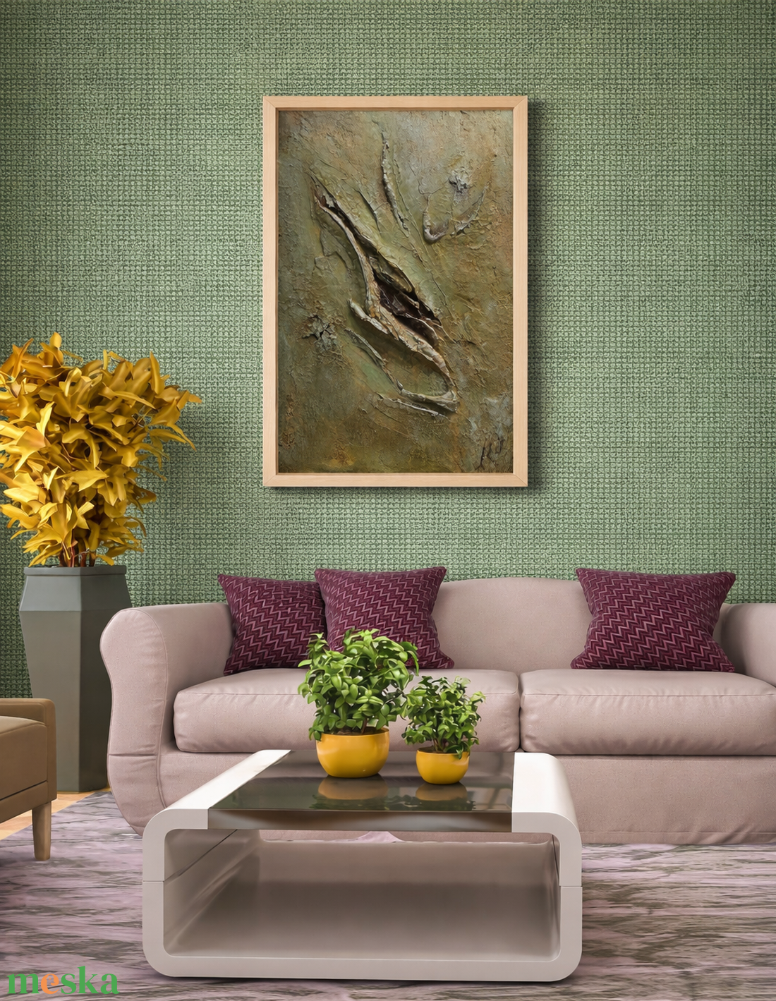 Nyílik a tavasz  - művészet - festmény - akril - Meska.hu