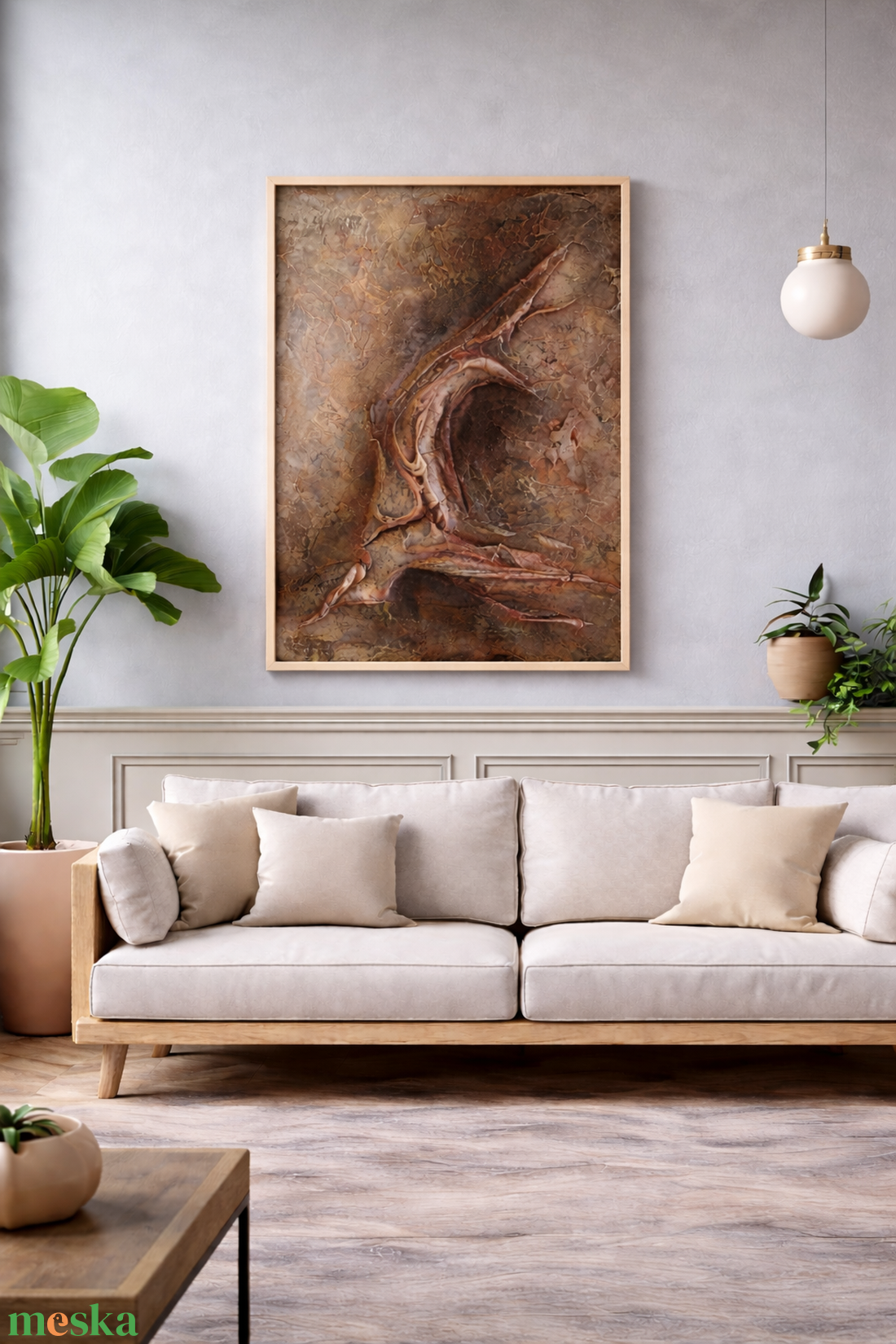 Ébredő fák  - művészet - festmény - akril - Meska.hu