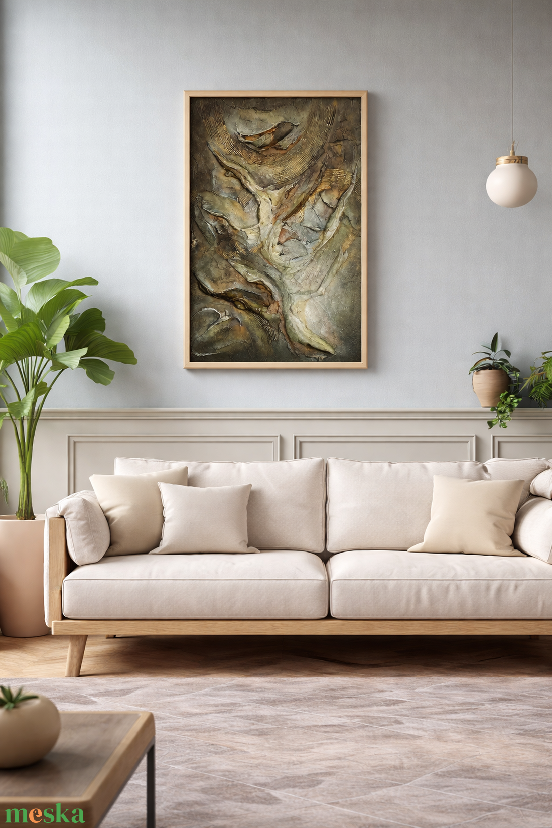 Tavaszi éjszaka  - művészet - festmény - akril - Meska.hu