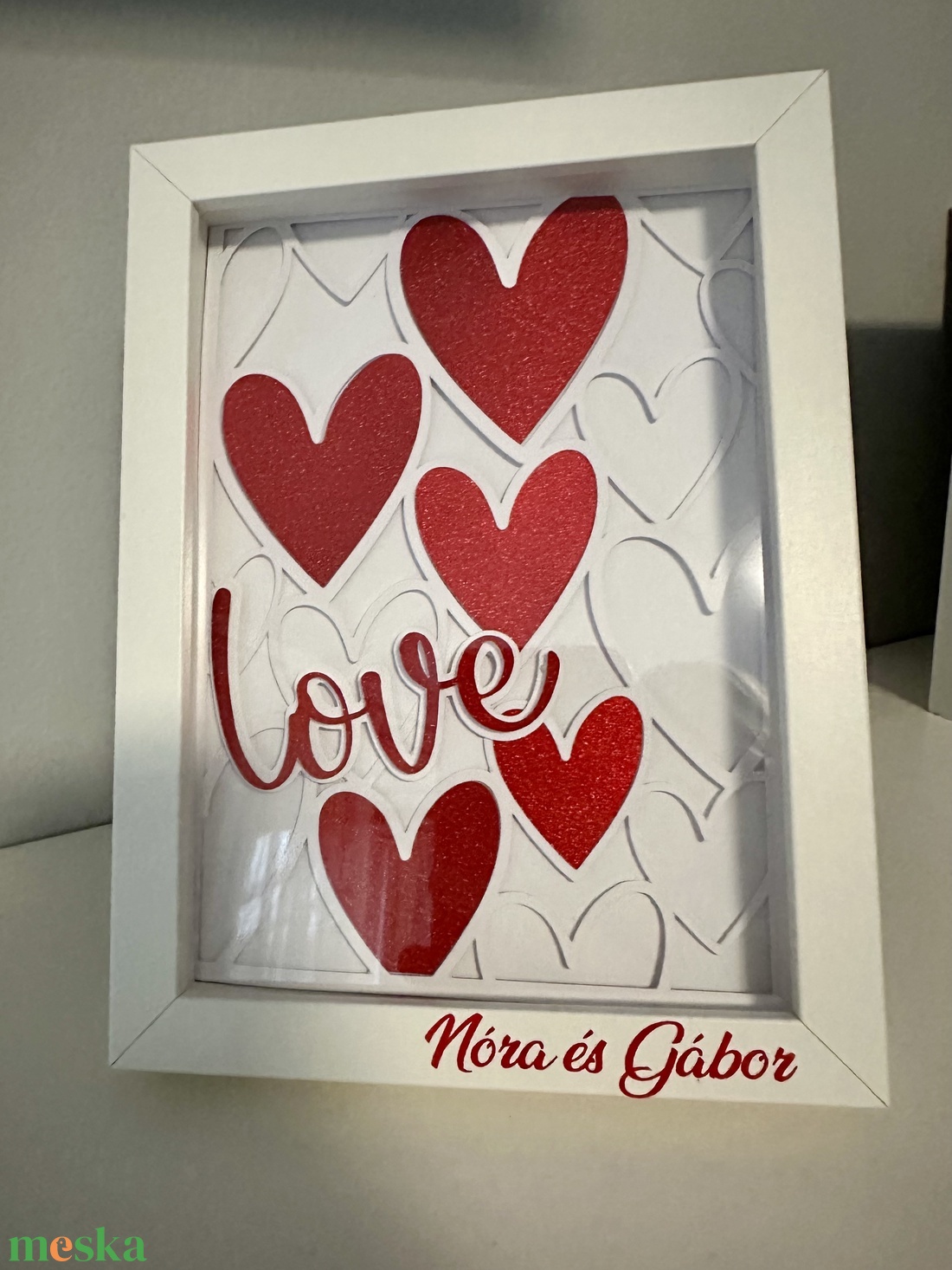 Ha idén kihagynád a csokit és a virágot Valentin napra... - otthon & életmód - dekoráció - kép & falikép - képkeret - Meska.hu