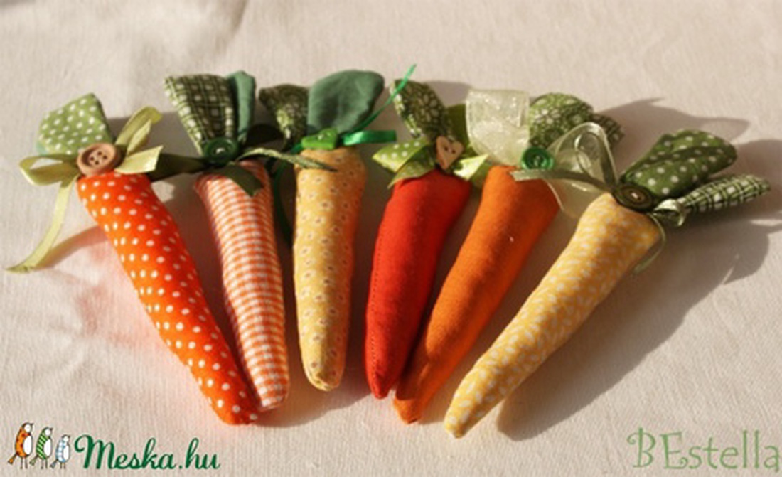 Húsvéti répa dekoráció -  - Meska.hu