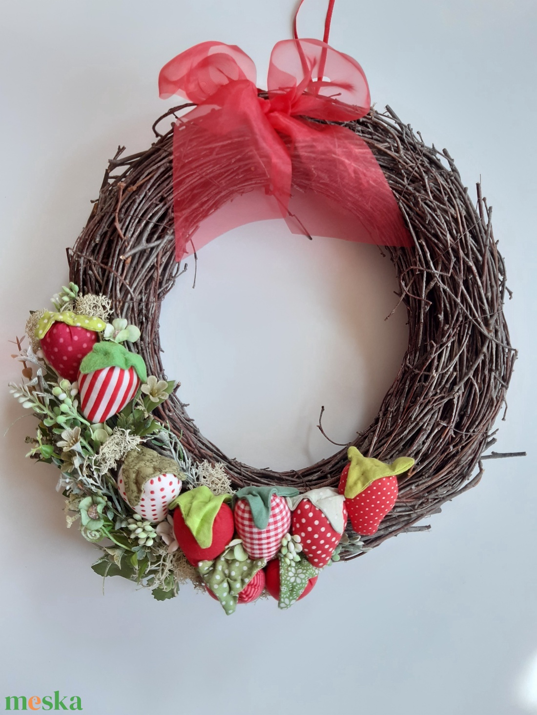 Epres koszorú - otthon & életmód - dekoráció - ajtó- és ablak dekoráció - ajtódísz & kopogtató - Meska.hu