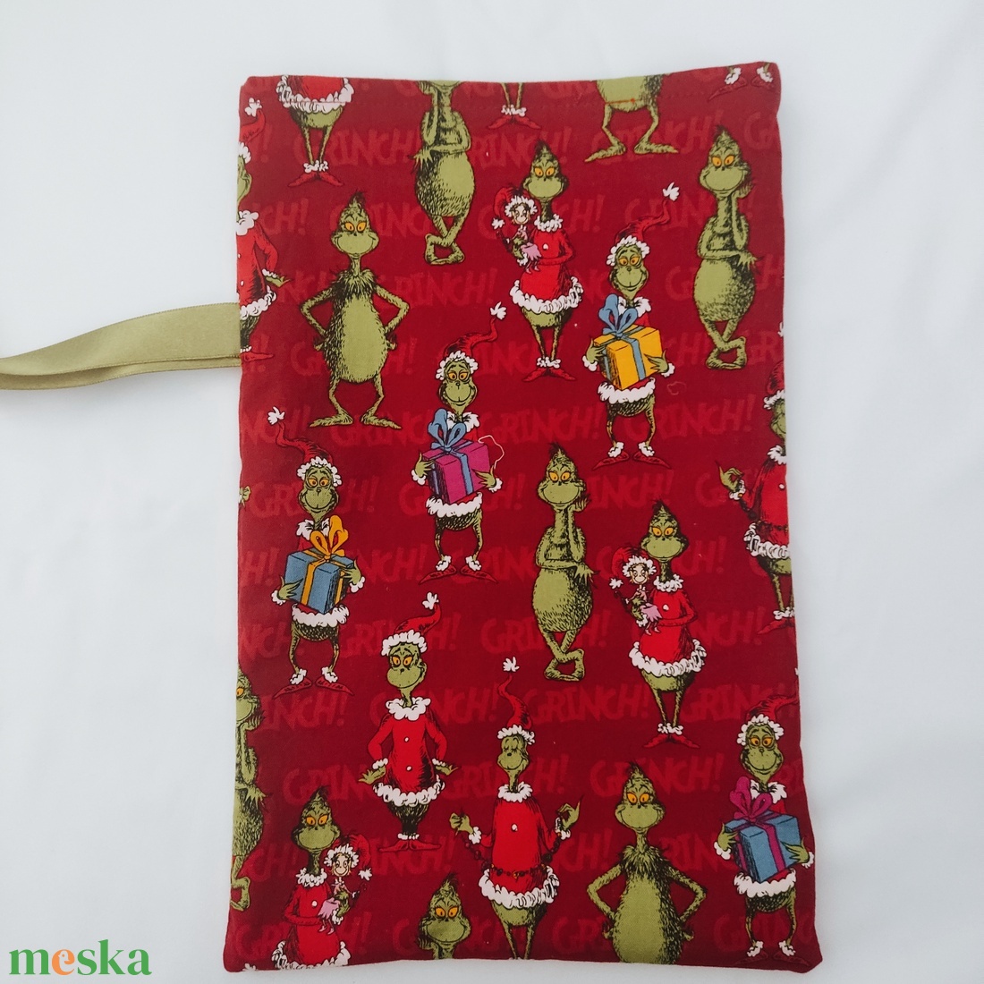 Mikulás zsák - Grincs - karácsony - mikulás - mikulás zsák - Meska.hu