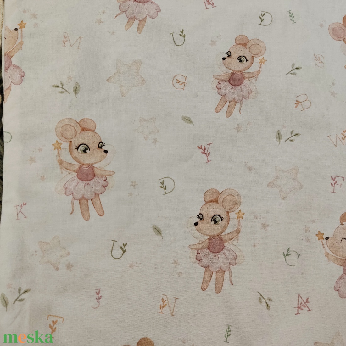 Kisiskolás tornazsák - Kisegér tündérke  - táska & tok - hátizsák - tornazsák, gymbag - Meska.hu