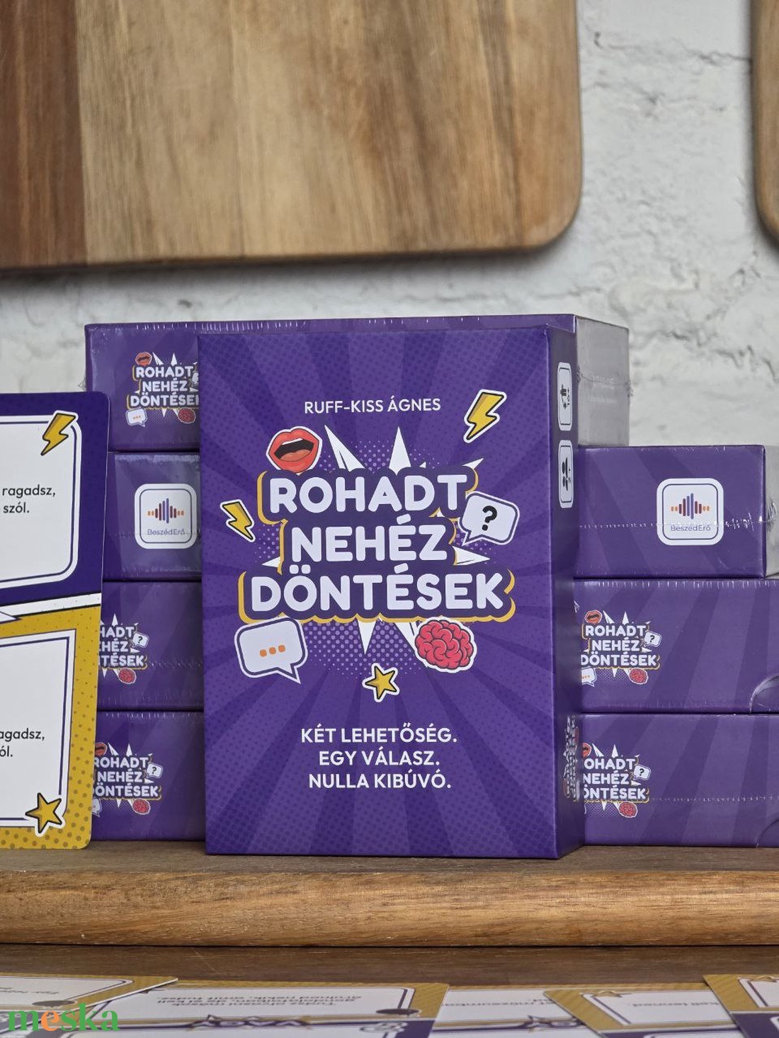 Rohadt nehéz döntések kártyajáték - játék & sport - táblajáték és kártyajáték - kártya - Meska.hu