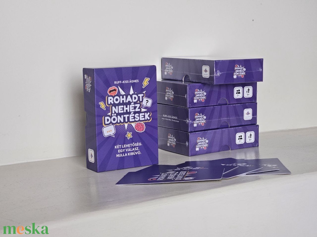 Rohadt nehéz döntések kártyajáték - játék & sport - táblajáték és kártyajáték - kártya - Meska.hu