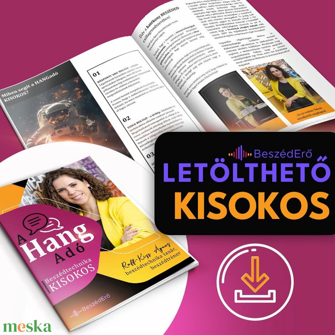 Beszédtechnika e-book - diy (csináld magad) - workshop & tanfolyam - Meska.hu