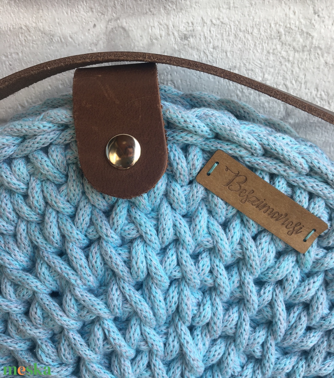 Horgolt válltáska - táska & tok - kézitáska & válltáska - válltáska - Meska.hu