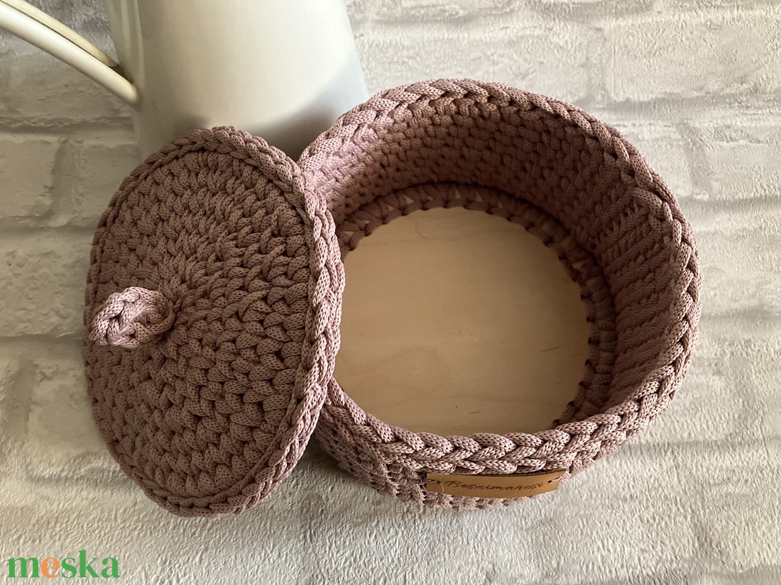 Fedeles tároló kosár - otthon & életmód - tárolás & rendszerezés - tárolókosár - Meska.hu