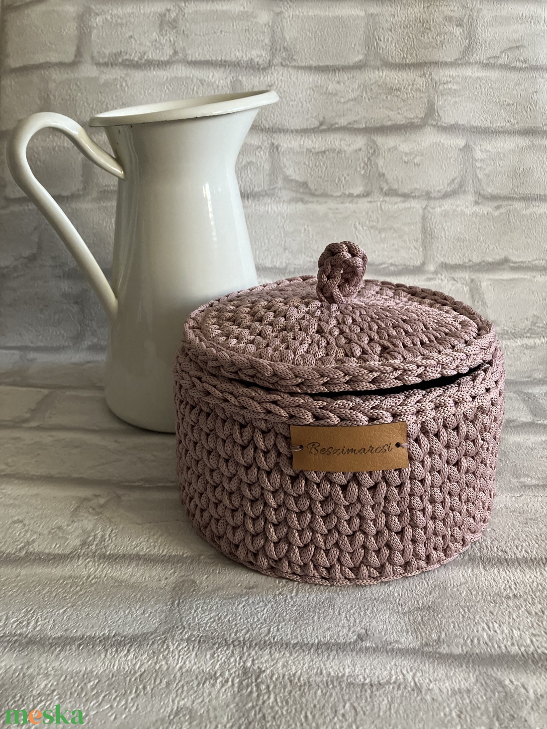 Fedeles tároló kosár - otthon & életmód - tárolás & rendszerezés - tárolókosár - Meska.hu