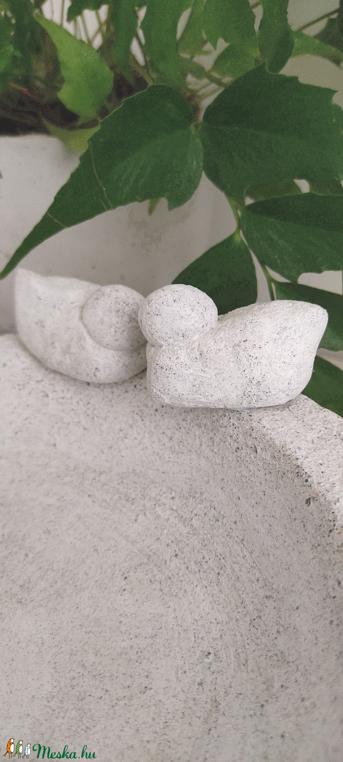 beton madáritató - otthon & életmód - ház & kert - madáretető & itató - Meska.hu