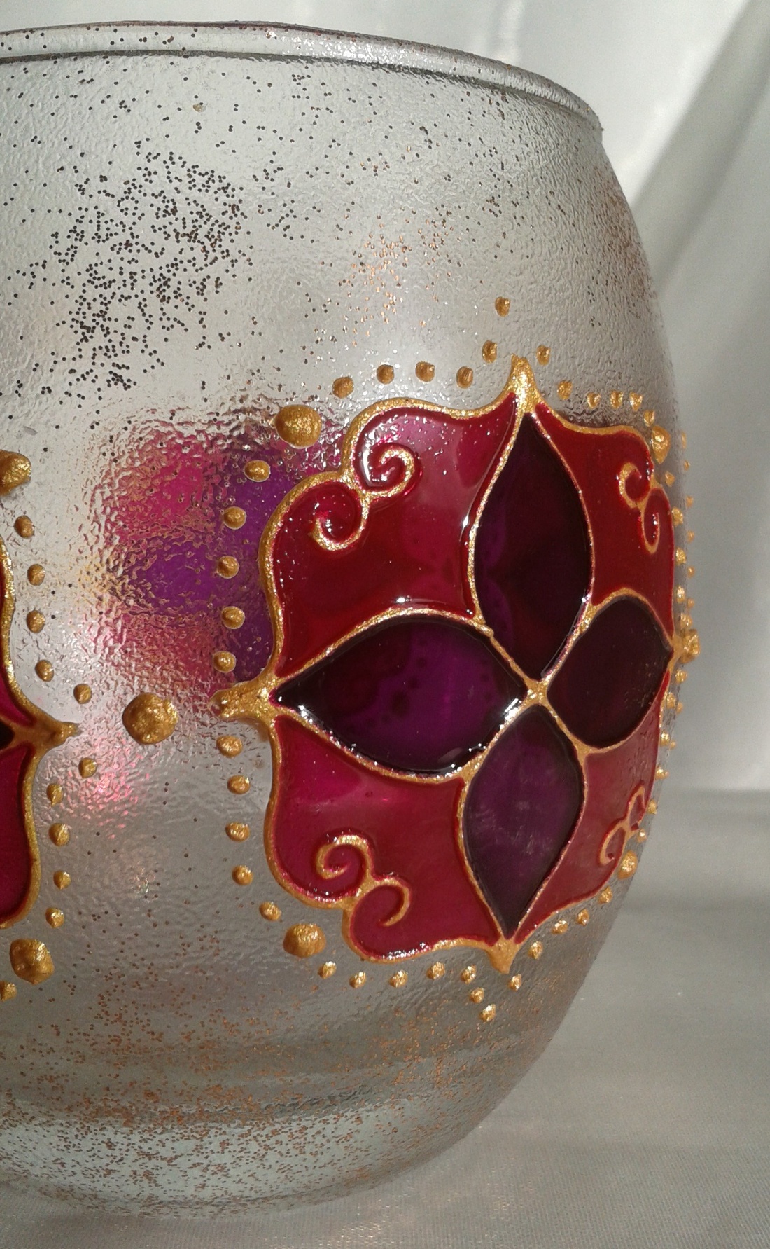  Mandala mécses -  - Meska.hu