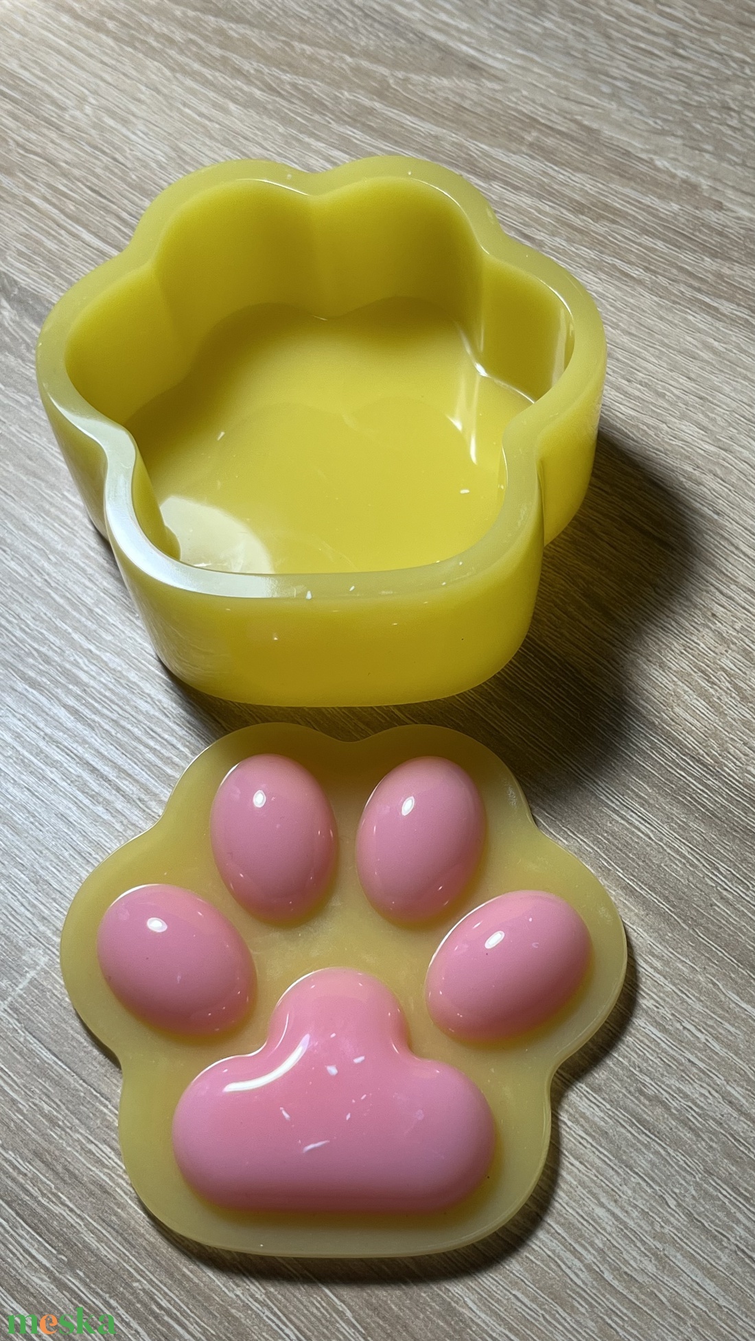 Epoxi Mancs formájú ékszertartó/kincsesdoboz - ékszer - ékszertartó - ékszerdoboz - Meska.hu