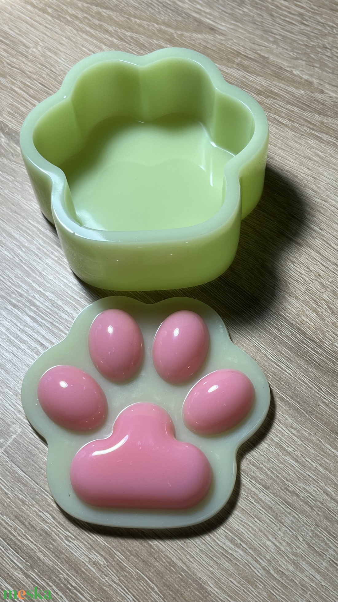 Epoxi Mancs formájú ékszertartó/kincsesdoboz - ékszer - ékszertartó - ékszerdoboz - Meska.hu