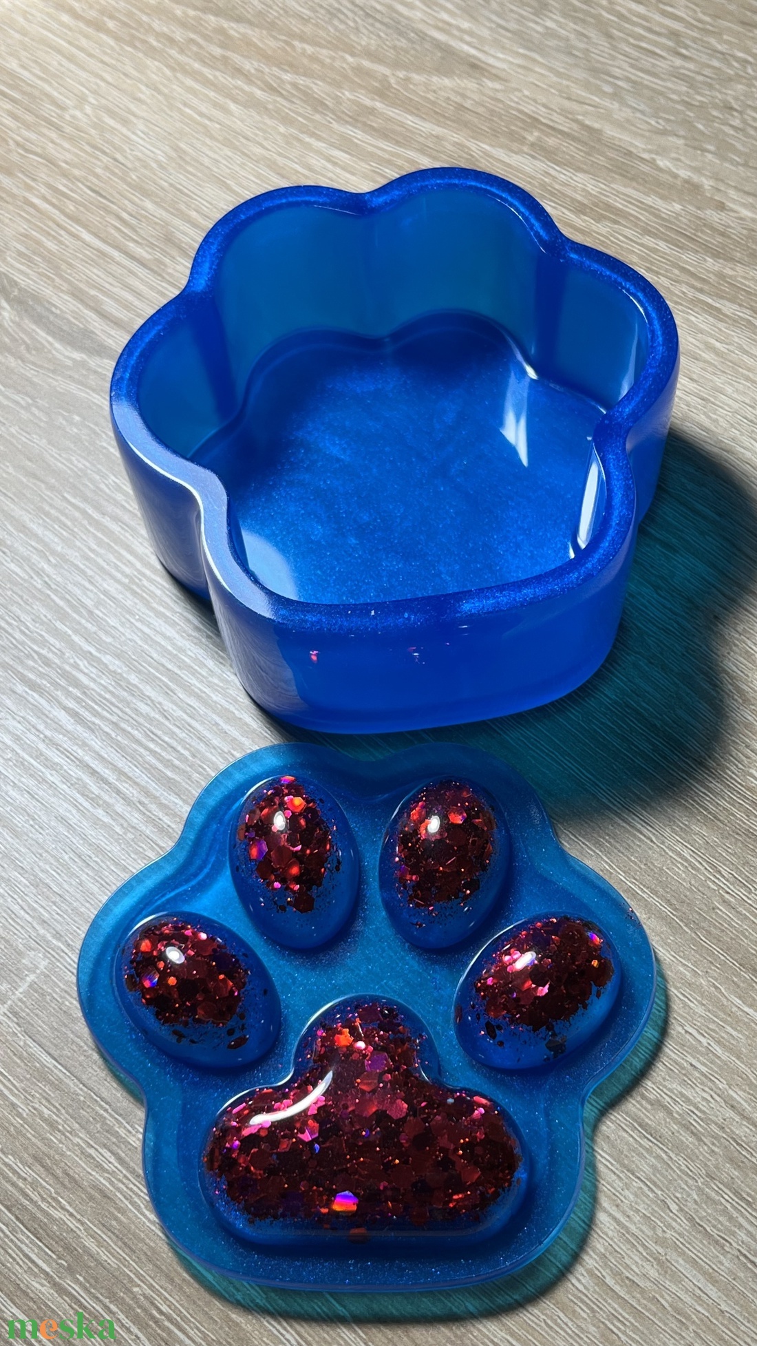 EpoxiMancs alakú ékszertartó/kincsesdoboz - ékszer - ékszertartó - ékszerdoboz - Meska.hu