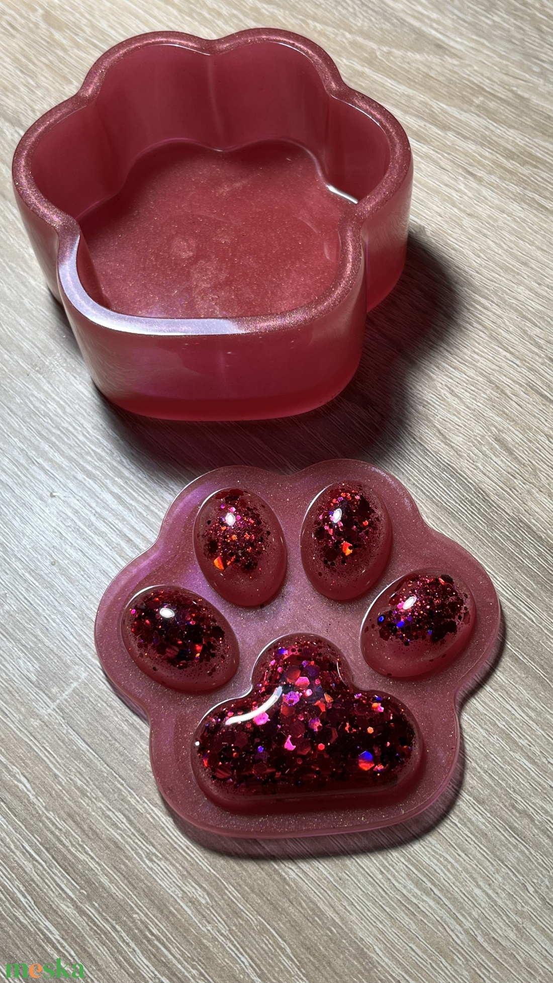 Epoxi Mancs alakú ékszertartó/kincsesdoboz - ékszer - ékszertartó - ékszerdoboz - Meska.hu