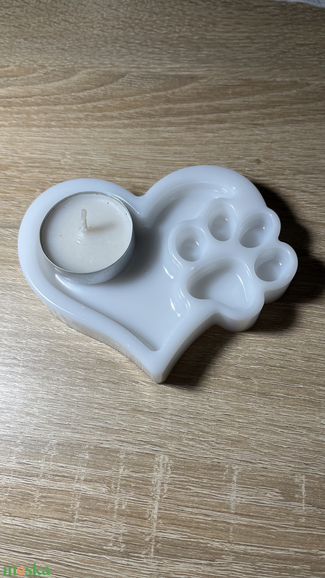 Epoxi mécsestartó - otthon & életmód - gyertya, illat, aroma - mécses és mécsestartó - Meska.hu