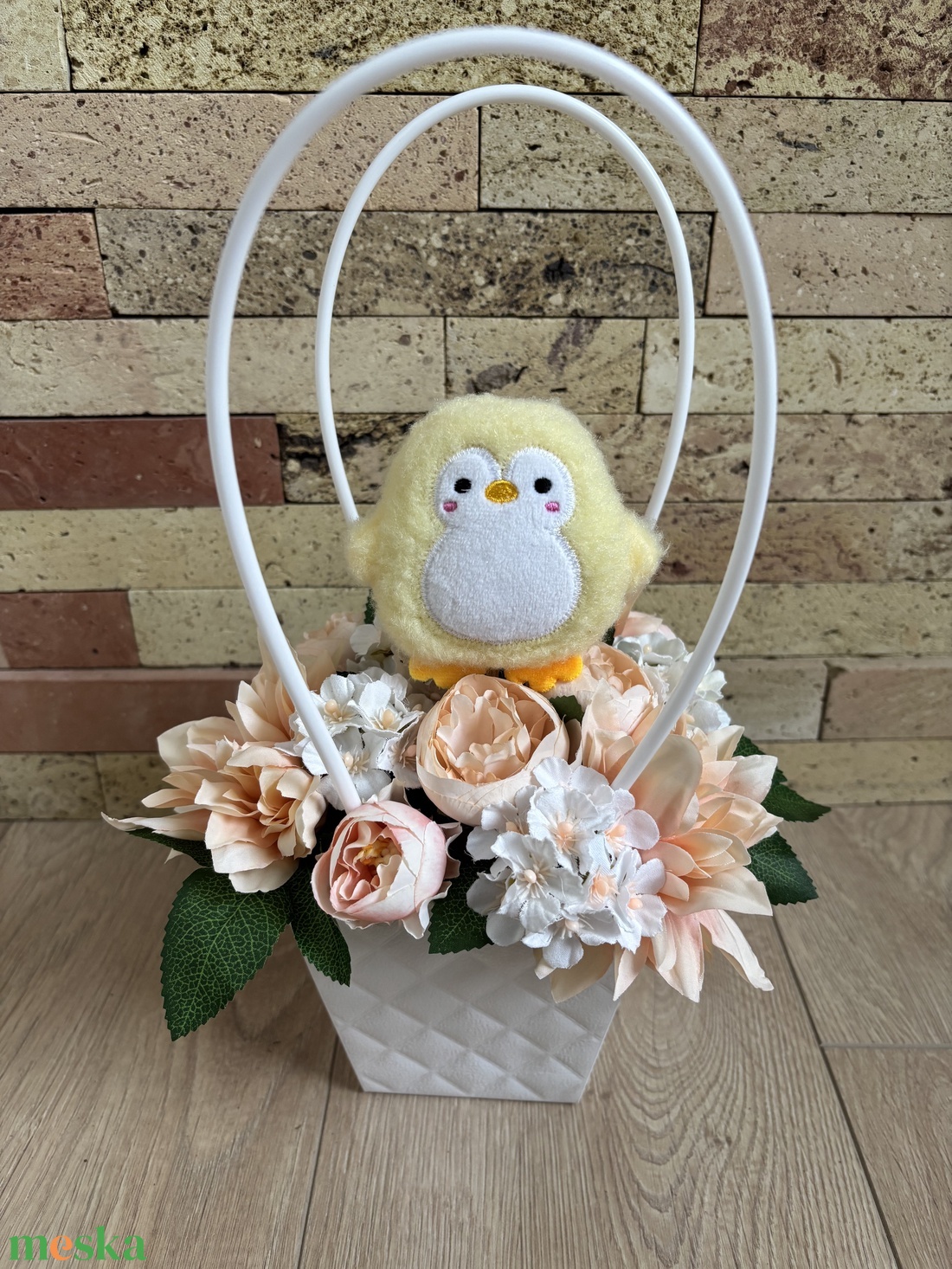 Ballagási virágtáska  - otthon & életmód - virágdekoráció - virágok - virágcsokor - Meska.hu