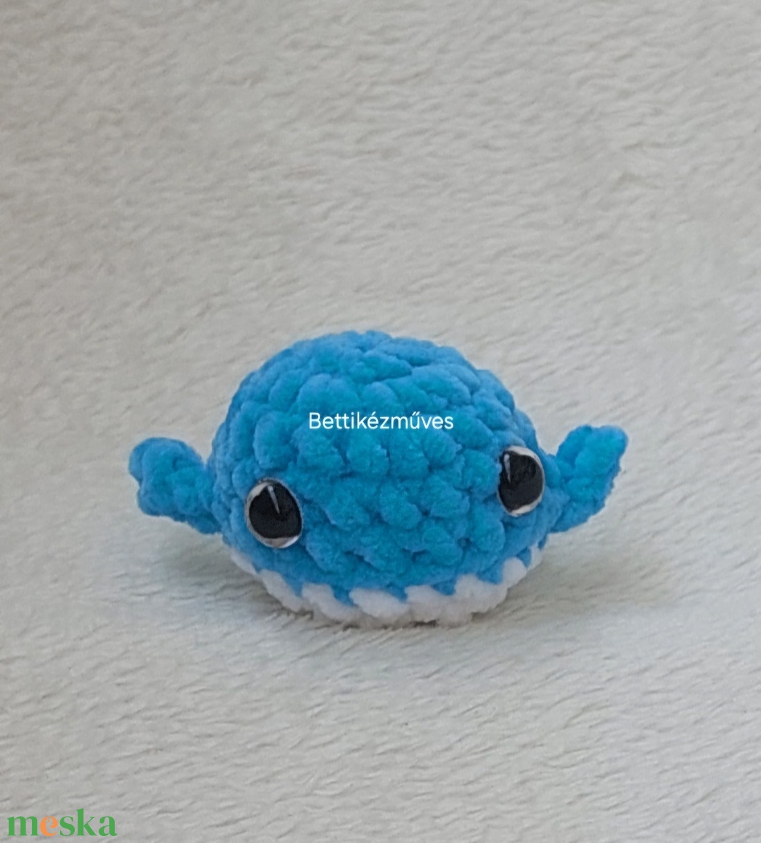 Mini plüss bálna - játék & sport - plüssállat & játékfigura - más figura - Meska.hu