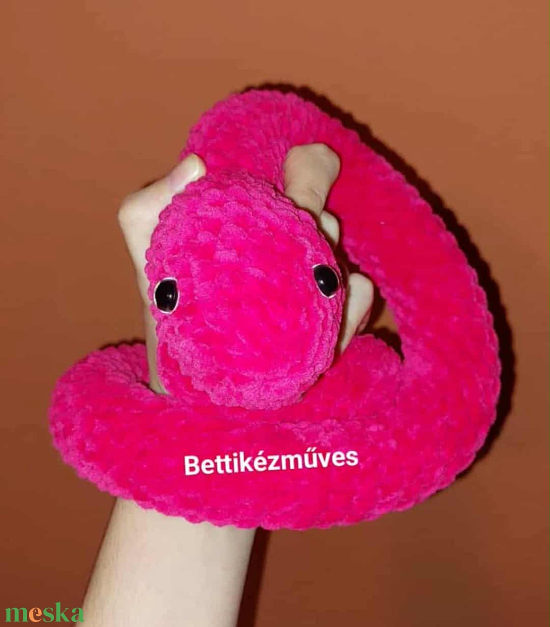 Plüss kígyó - játék & sport - plüssállat & játékfigura - más figura - Meska.hu