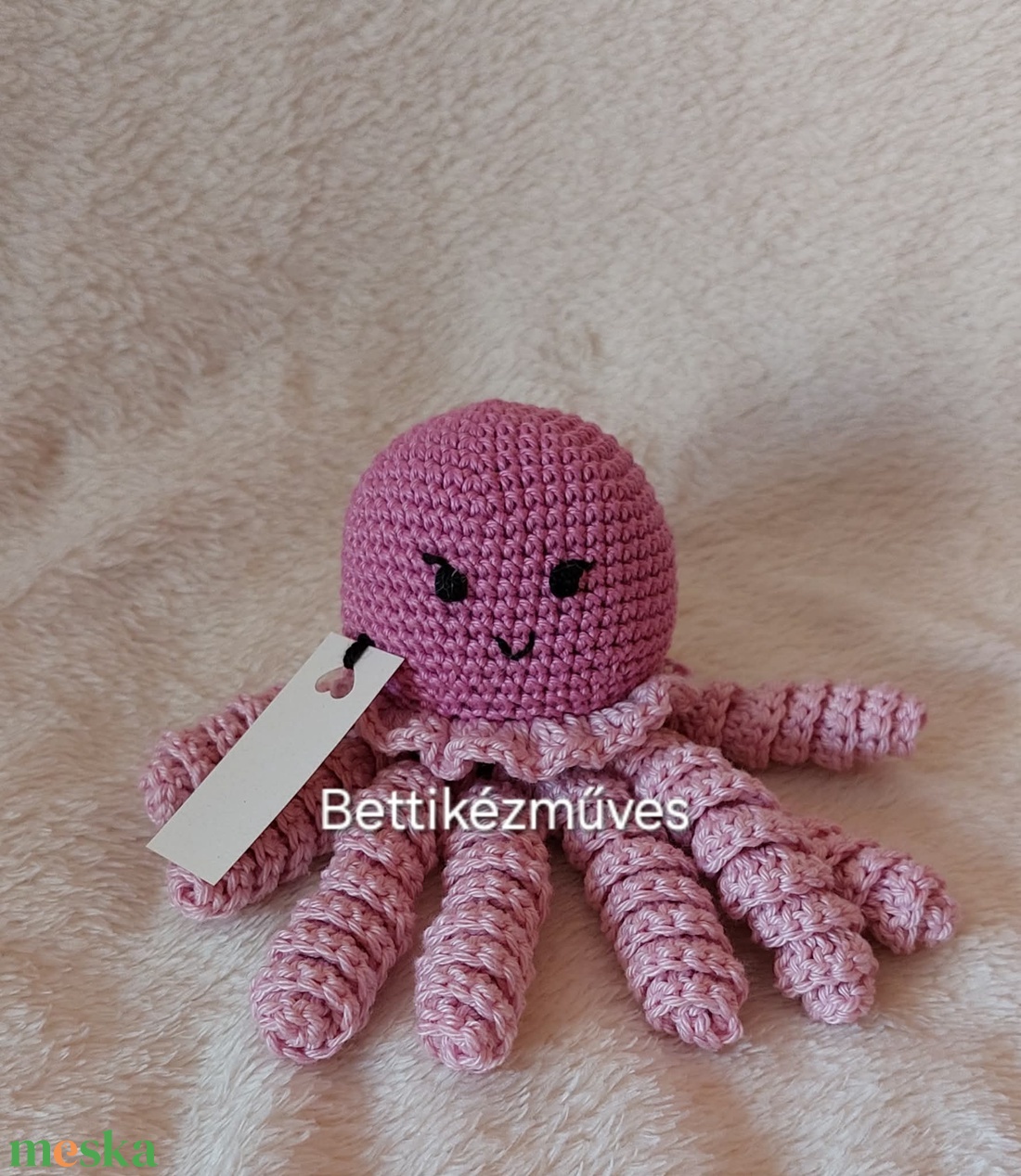 Horgolt Amigurumi Polip � Puha és Huncut Barát - játék & sport - plüssállat & játékfigura - polip, medúza - Meska.hu