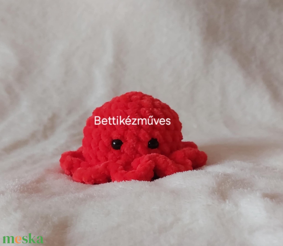 Plüss polip - játék & sport - plüssállat & játékfigura - polip, medúza - Meska.hu