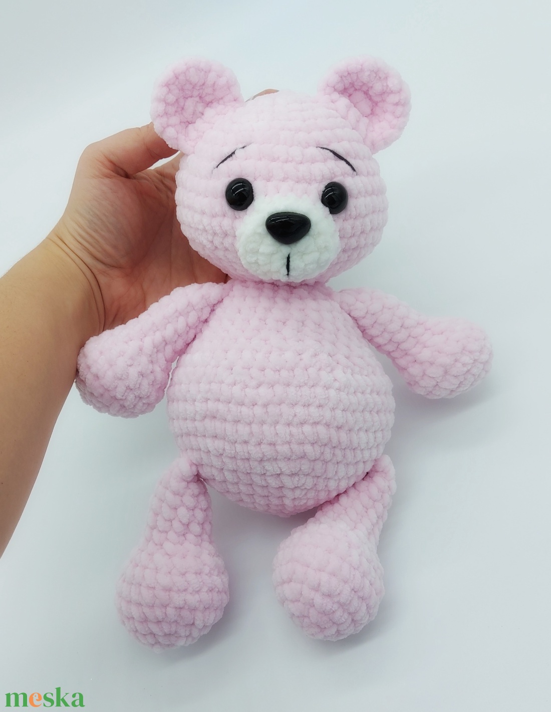 Ölelni való pihe-puha amigurumi mackó - játék & sport - plüssállat & játékfigura - maci - Meska.hu Ölelni való pihe-puha amigurumi mackó - játék & sport - plüssállat & játékfigura - maci - Meska.hu