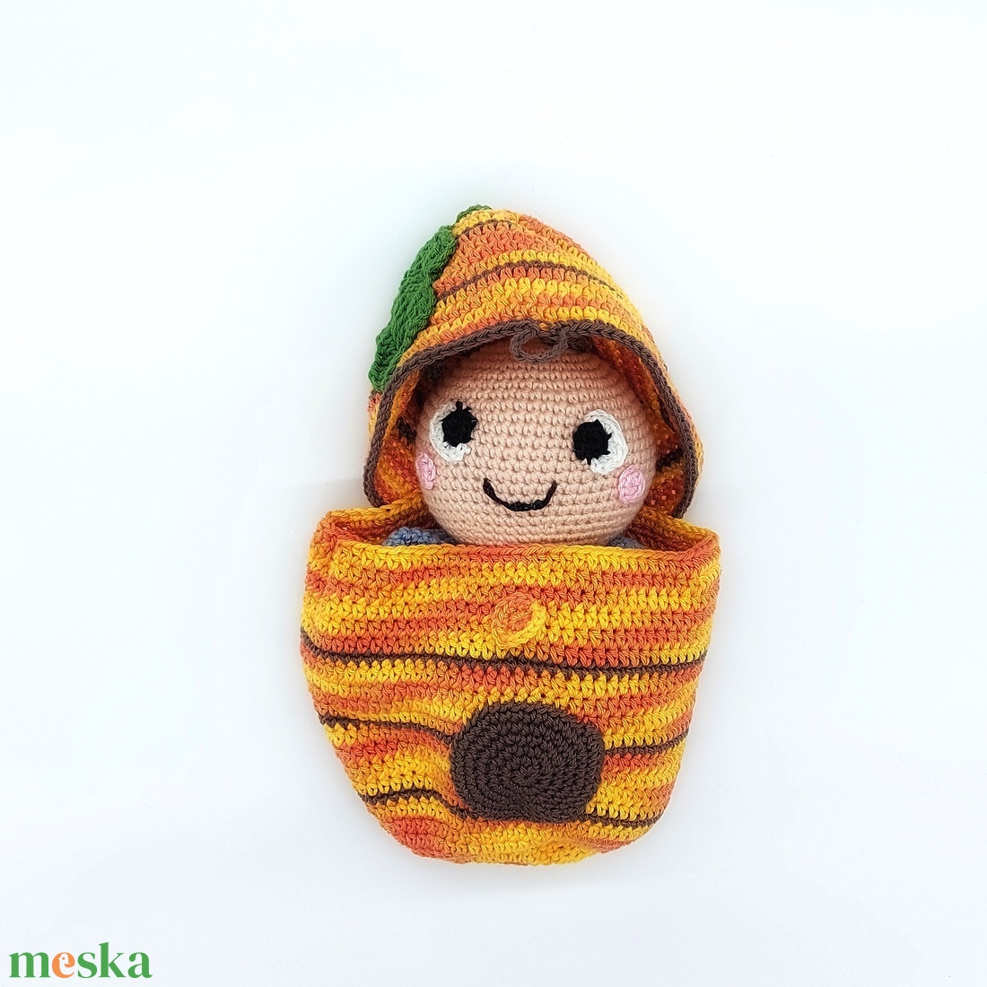 Amigurumi méhecske méhkasban - játék & sport - plüssállat & játékfigura - más figura - Meska.hu Amigurumi méhecske méhkasban - játék & sport - plüssállat & játékfigura - más figura - Meska.hu