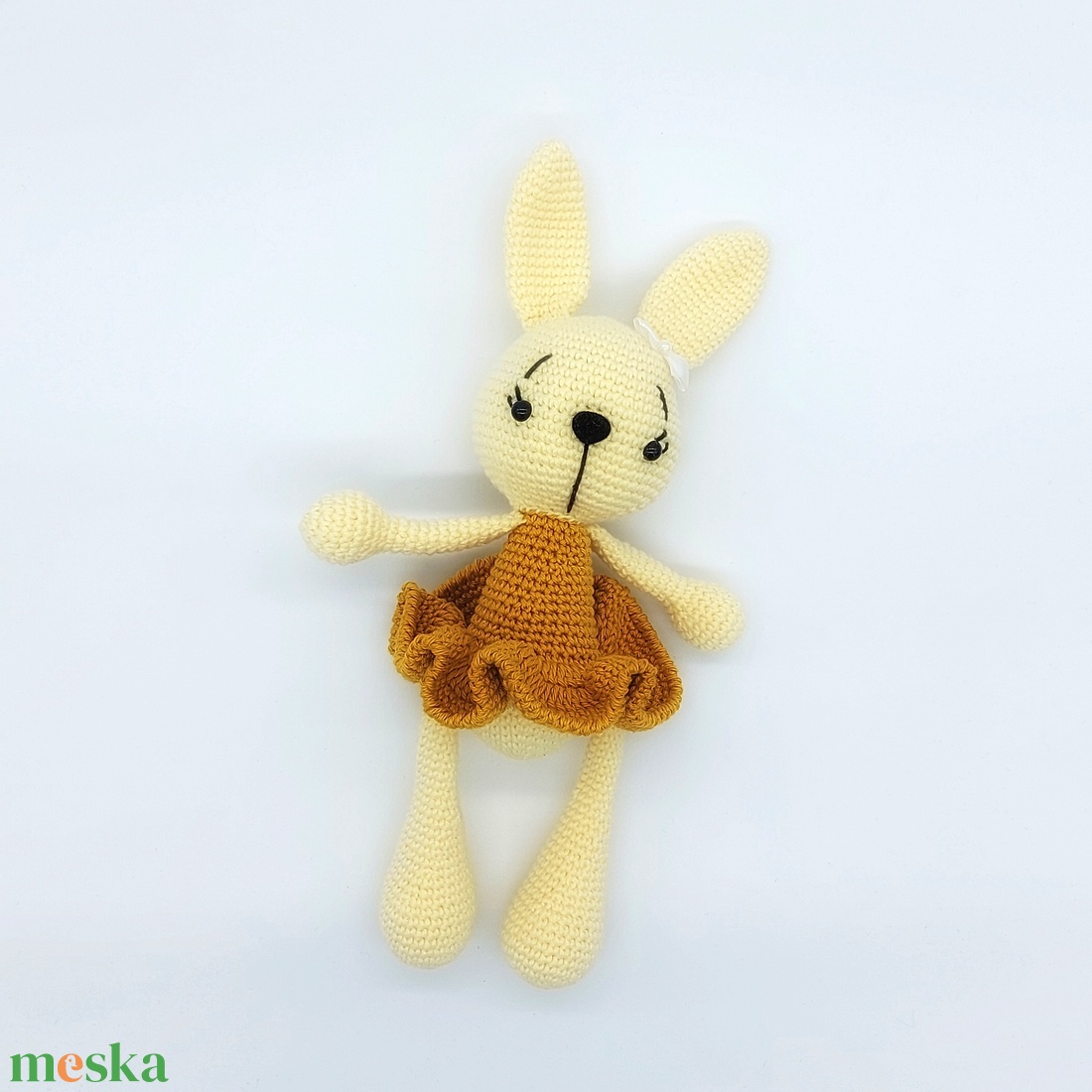 Amigurumi nyuszika - játék & sport - plüssállat & játékfigura - nyuszi - Meska.hu Amigurumi nyuszika - játék & sport - plüssállat & játékfigura - nyuszi - Meska.hu