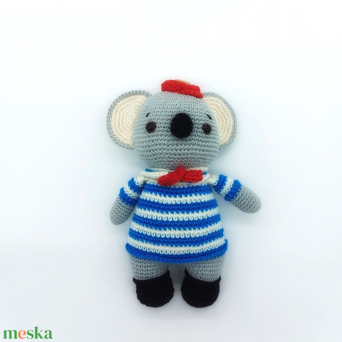 Amigurumi koala - játék & sport - plüssállat & játékfigura - maci - Meska.hu