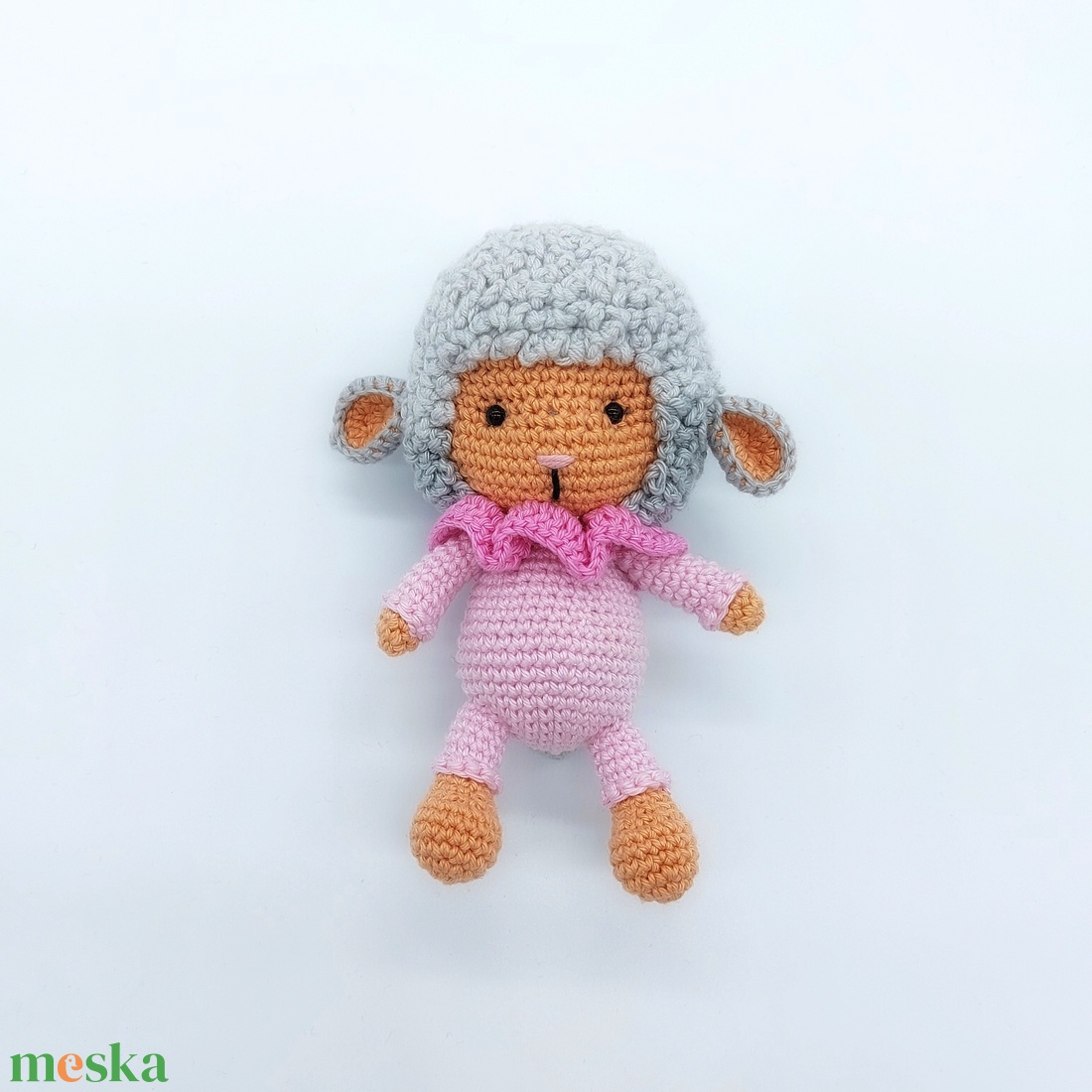 Amigurumi bárányka - játék & sport - plüssállat & játékfigura - plüss bárány - Meska.hu Amigurumi bárányka - játék & sport - plüssállat & játékfigura - plüss bárány - Meska.hu