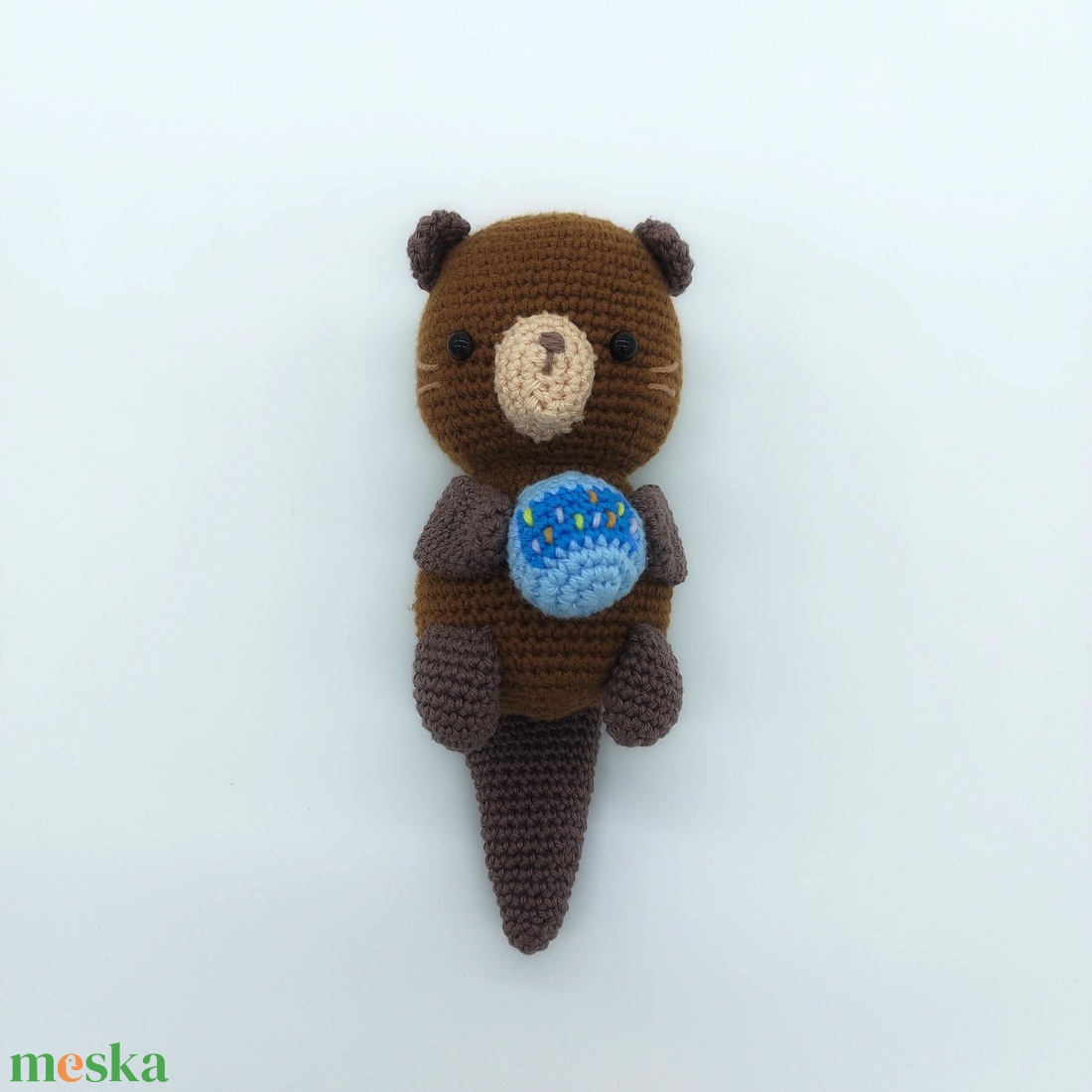 Amigurumi hód (Vízöntő horoszkóp) - játék & sport - plüssállat & játékfigura - más figura - Meska.hu Amigurumi hód (Vízöntő horoszkóp) - játék & sport - plüssállat & játékfigura - más figura - Meska.hu
