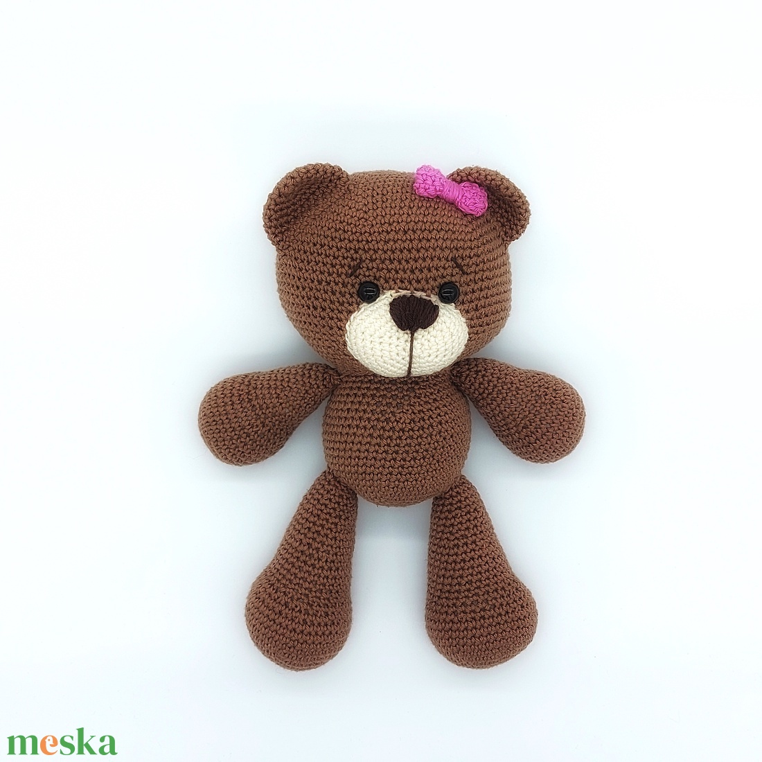 Egy maréknyi boldogság Barna amigurumi maci - játék & sport - plüssállat & játékfigura - maci - Meska.hu Egy maréknyi boldogság Barna amigurumi maci - játék & sport - plüssállat & játékfigura - maci - Meska.hu