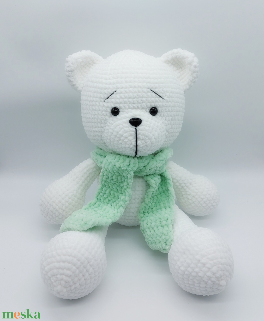 Téli bekuckózás Hatalmas pihe-puha amigurumi maci - játék & sport - plüssállat & játékfigura - maci - Meska.hu Téli bekuckózás Hatalmas pihe-puha amigurumi maci - játék & sport - plüssállat & játékfigura - maci - Meska.hu