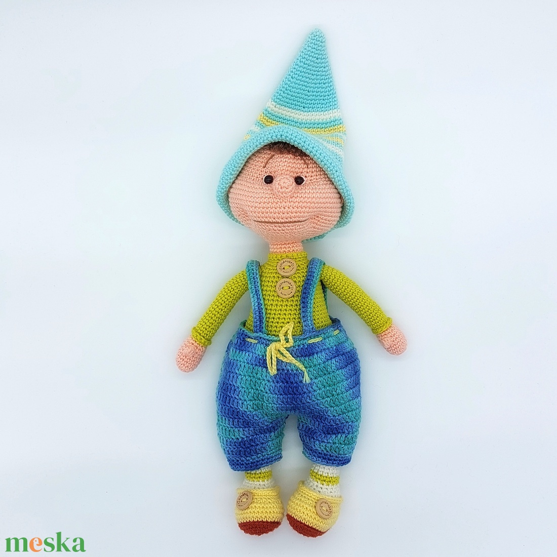 Pajkos pajtás Amigurumi fiúcska - játék & sport - plüssállat & játékfigura - ember - Meska.hu Pajkos pajtás Amigurumi fiúcska - játék & sport - plüssállat & játékfigura - ember - Meska.hu