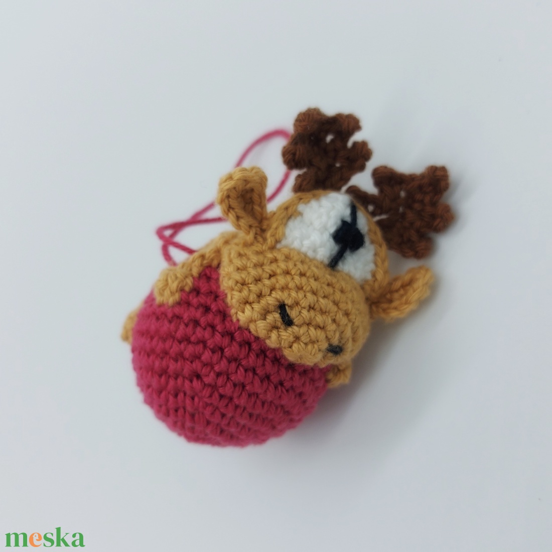 Az ünnep varázsa Amigurumi rénszarvasos karácsonyfadísz - karácsony - karácsonyi lakásdekoráció - karácsonyfadíszek - Meska.hu Az ünnep varázsa Amigurumi rénszarvasos karácsonyfadísz - karácsony - karácsonyi lakásdekoráció - karácsonyfadíszek - Meska.hu