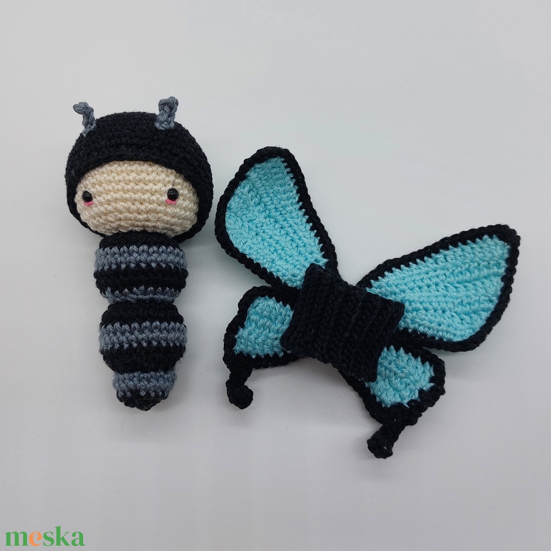 Fergeteges átalakulás Amigurumi fecskefarkú pillangó - játék & sport - plüssállat & játékfigura - más figura - Meska.hu Fergeteges átalakulás Amigurumi fecskefarkú pillangó - játék & sport - plüssállat & játékfigura - más figura - Meska.hu