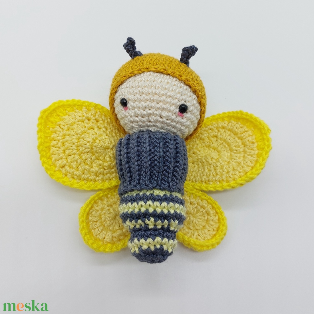Átváltozás Amigurumi citromlepke - játék & sport - plüssállat & játékfigura - más figura - Meska.hu Átváltozás Amigurumi citromlepke - játék & sport - plüssállat & játékfigura - más figura - Meska.hu