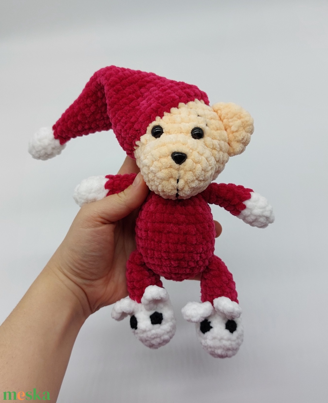 Pihe-puha amigurumi mackó - játék & sport - plüssállat & játékfigura - maci - Meska.hu Pihe-puha amigurumi mackó - játék & sport - plüssállat & játékfigura - maci - Meska.hu