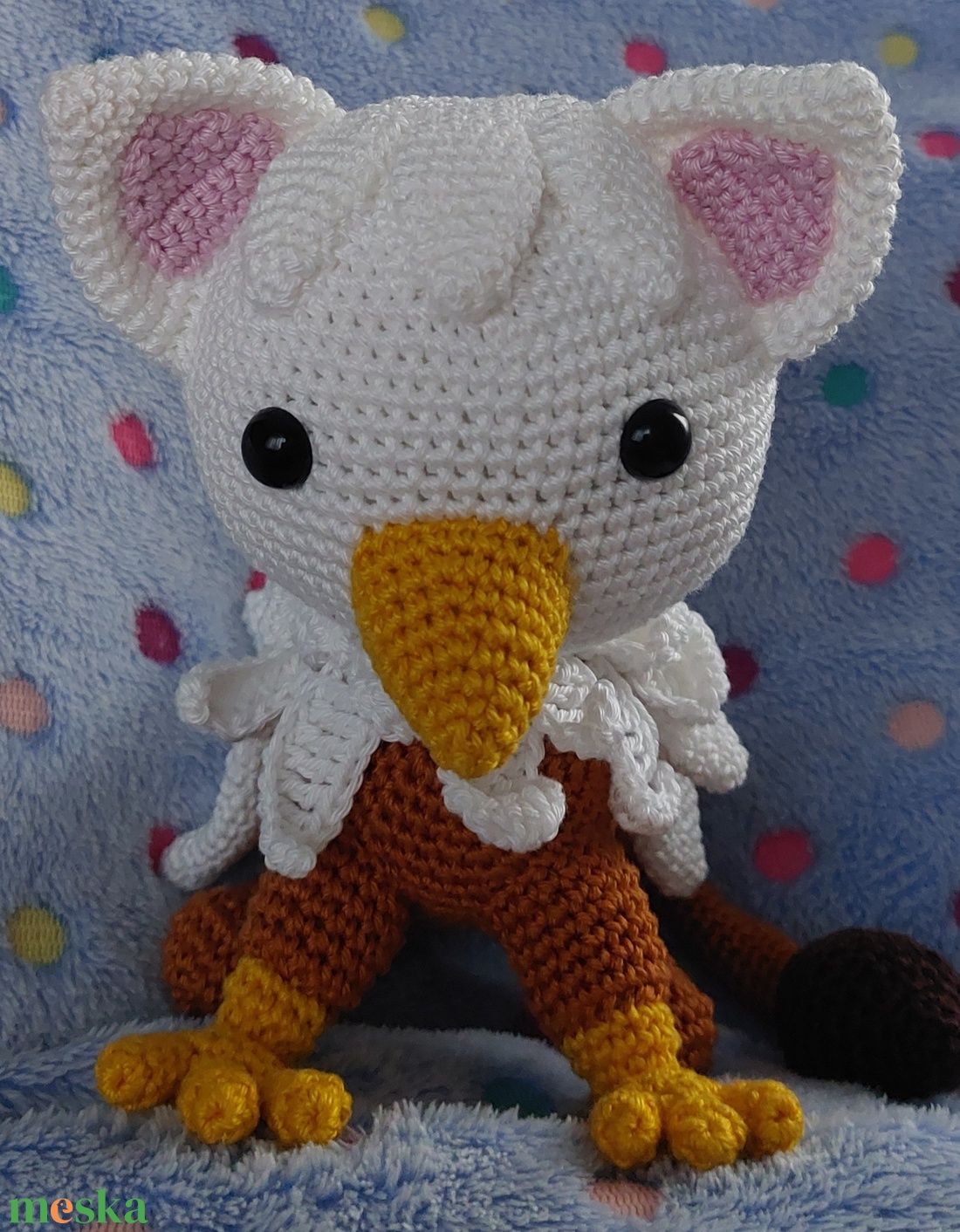 Amigurumi griff - játék & sport - plüssállat & játékfigura - más figura - Meska.hu