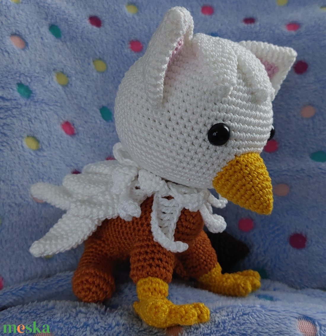Amigurumi griff - játék & sport - plüssállat & játékfigura - más figura - Meska.hu