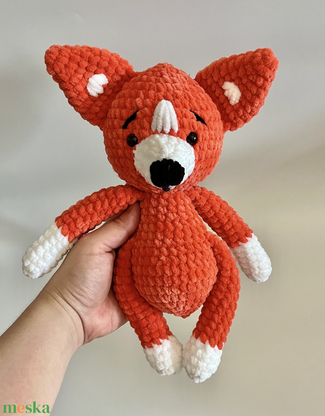 Amigurumi róka - játék & sport - plüssállat & játékfigura - róka - Meska.hu Amigurumi róka - játék & sport - plüssállat & játékfigura - róka - Meska.hu