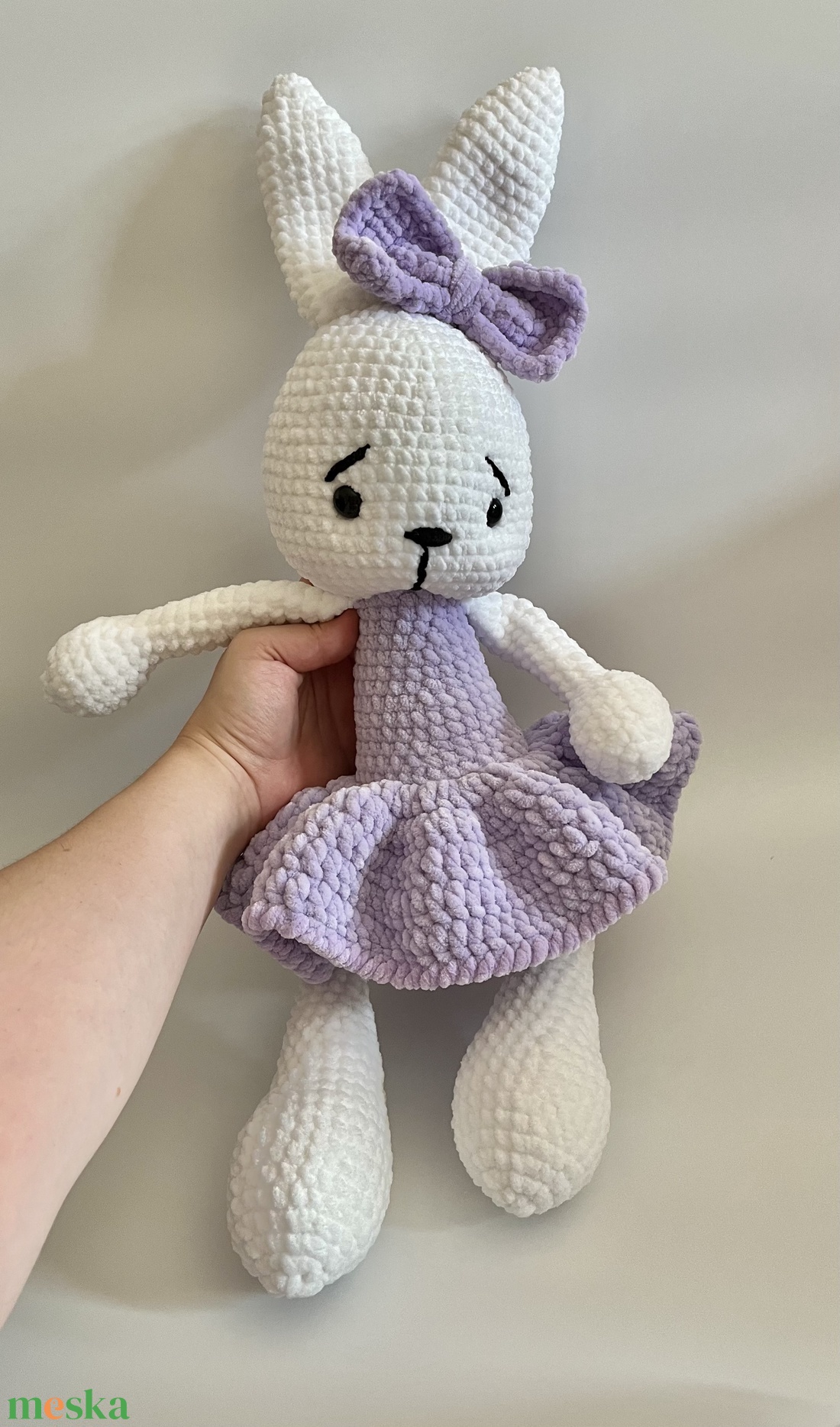 Óriás amigurumi nyuszi - játék & sport - plüssállat & játékfigura - nyuszi - Meska.hu Óriás amigurumi nyuszi - játék & sport - plüssállat & játékfigura - nyuszi - Meska.hu