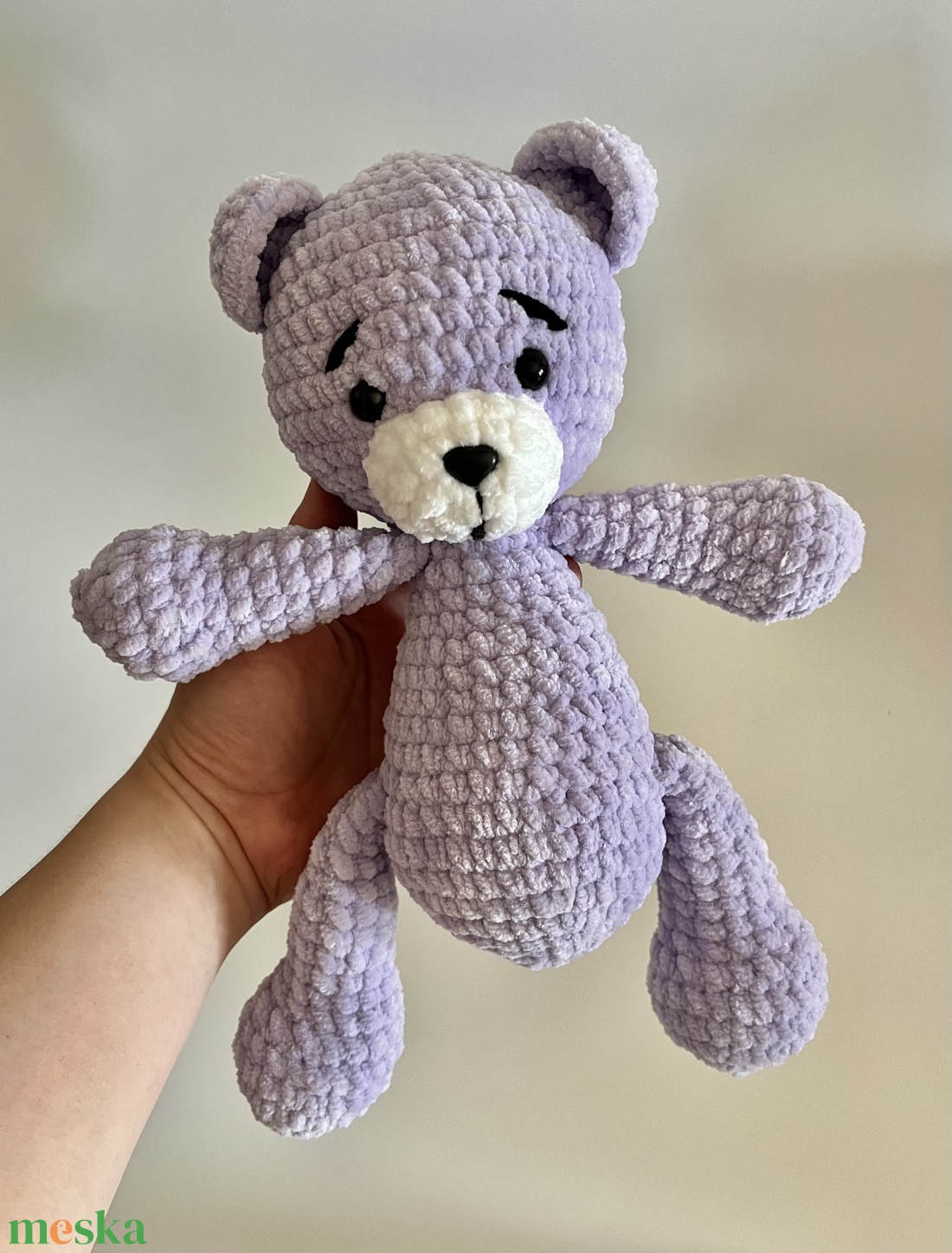 Pihe-puha amigurumi maci - játék & sport - plüssállat & játékfigura - maci - Meska.hu Pihe-puha amigurumi maci - játék & sport - plüssállat & játékfigura - maci - Meska.hu