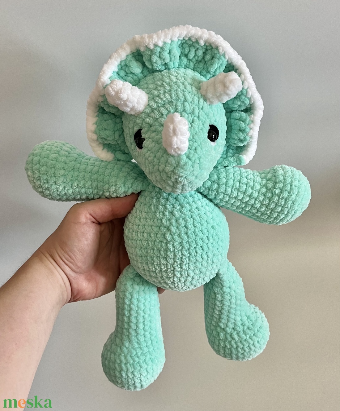 Amigurumi dinoszaurusz - játék & sport - plüssállat & játékfigura - más figura - Meska.hu Amigurumi dinoszaurusz - játék & sport - plüssállat & játékfigura - más figura - Meska.hu